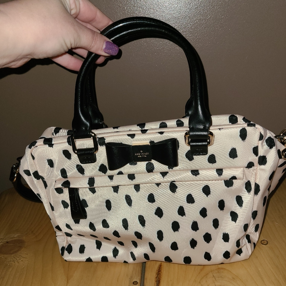 Kate spade satchel with removable strap